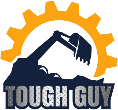 tough guy excavator septic construction clean up